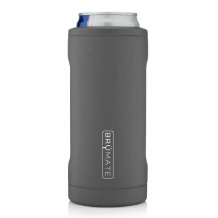 PERRO CHINO Plain Gray Slim Coozie PE3289086